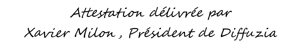 signature pour le label newsletter respecteuse de diffuzia